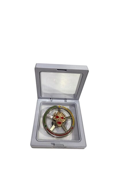 tmtoysandmore Metal Stres Çarkı Özel kutulu  Metal kuru kafa yuvarlak Model