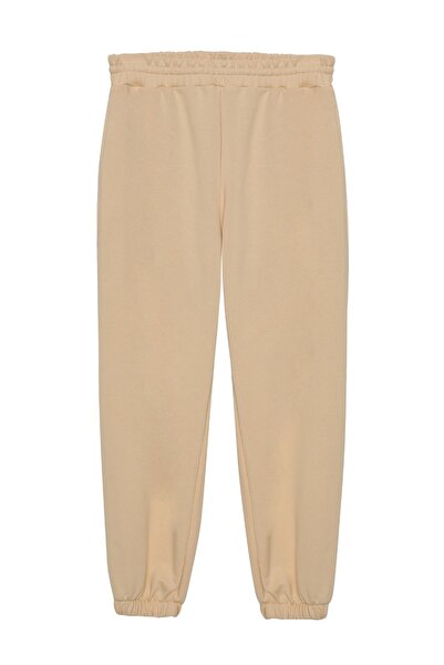 Quzu Paçası Lastikli Pantolon