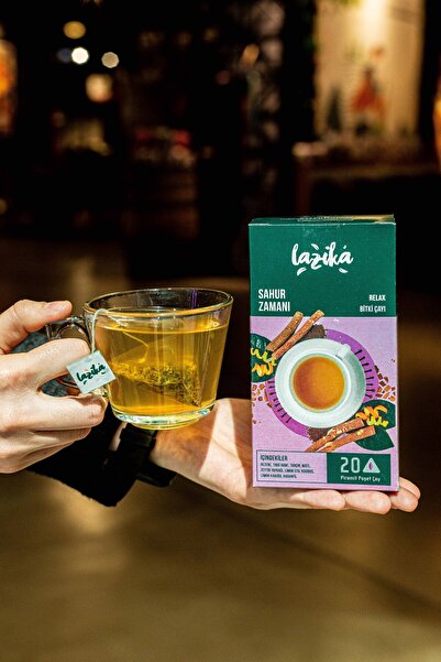LAZİKA Sahur Zamanı Bitki Çayı 20'li Piramit Poşet