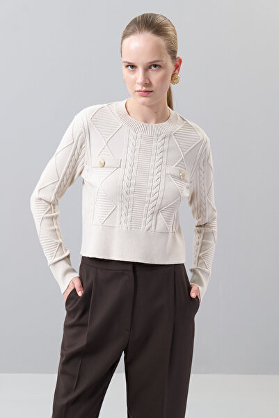 Roman Triko Bluz Taş K2571007_044