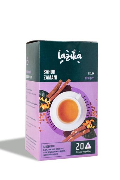 LAZİKA Sahur Zaman Herbal Tea 20 Pyramid Bags
