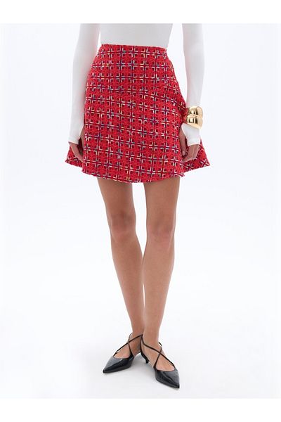 Nocturne Tweed Mini Skirt - Comfortable and Stylish