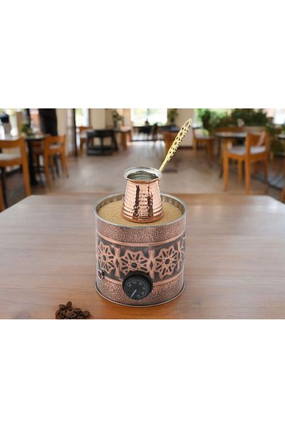 Ardıç Endüstriyel Traditional Turkish Sand Coffee Machine - Home Type Sand Coffee Machine - Copper Sand Coffee Machine