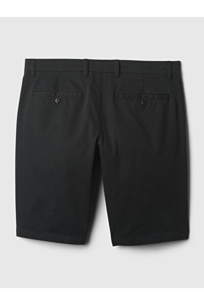 GAP Erkek Siyah 10" Vintage Şort
