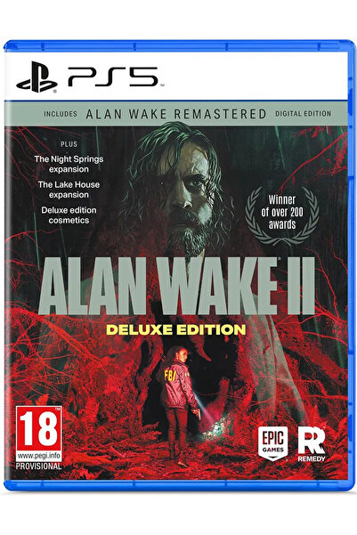 Genel Markalar Alan Wake 2 Deluxe Edition PS5 Oyun