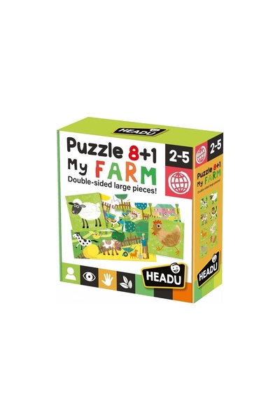 Lino لغز الرأس 8+1 مزرعة (2-5 سنوات)