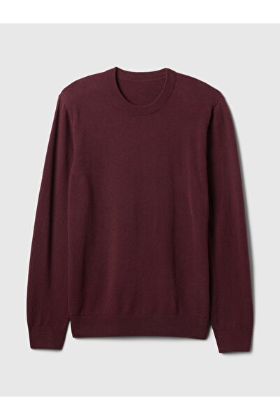 GAP Erkek Bordo CashSoft bisiklet yaka kazak