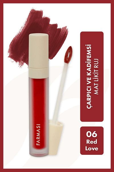 Farmasi Matte Liquid Lipstick Red Love 4 ml 05