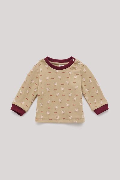 Layette BG Store Baby Boy Patterned Sweatshirt