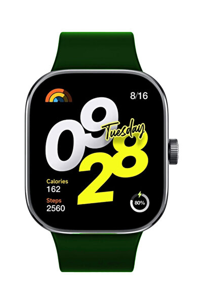 mimtec Xiaomi Redmi Watch 4 Uyumlu Kordon Akıllı Saat Bileklik Kordonu Yumuşak Silikon Kayış