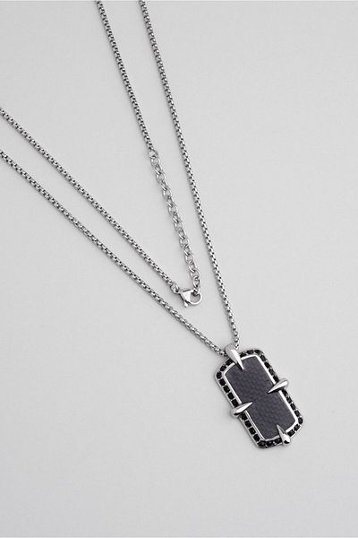 So CHIC... Modern Style Men's Steel Necklace