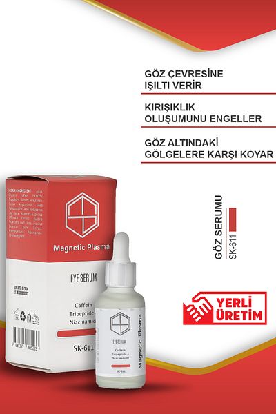 MAGNETİC PLASMA 30ml - Eye and Eye Contour Serum for All Skin Types