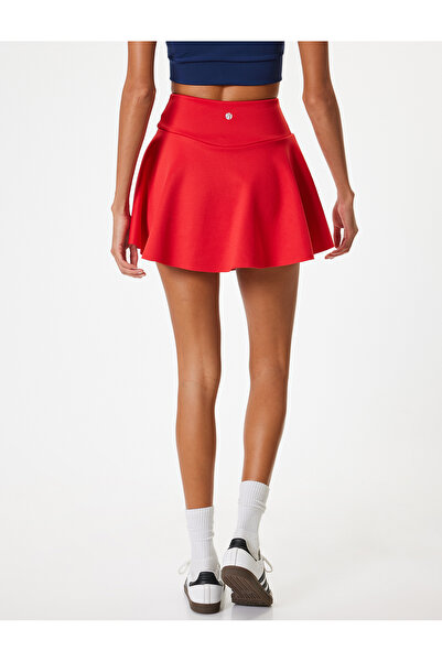 Koton Tenisová sukně s kraťasy Extra mini s vysokým pasem Pohodlný střih