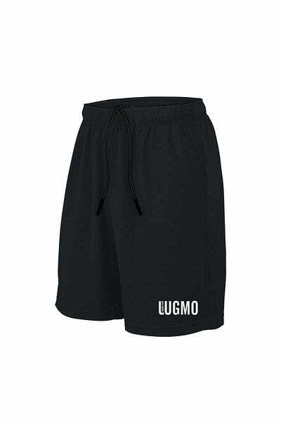 LUGMO Σορτς χωρίς τσέπες με διχτυωτό κορδόνι μαύρο