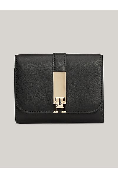Tommy Hilfiger Heritage Med Flap Metal Logo Wallet