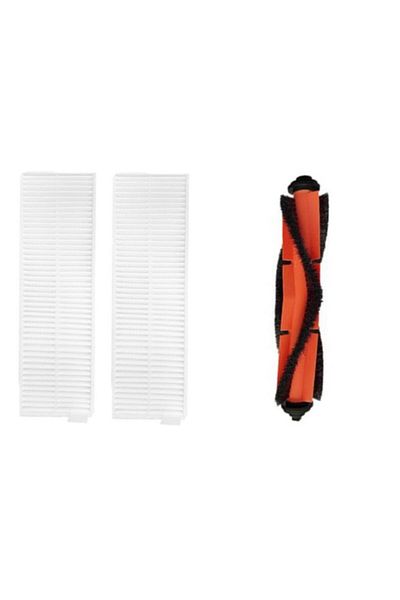 Roborge Xiaomi Vacuum Mop 2in1 Essential - مكنسة كهربائية روبوتية، مجموعة قطع غيار مكونة من 3 قطع (MJSTG1)