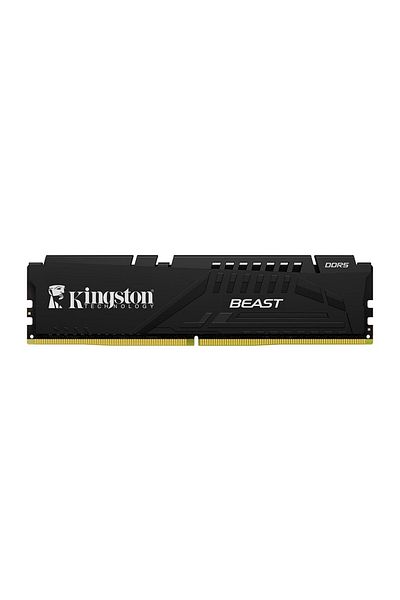 Kingston ذاكرة ألعاب سوداء سعة 16 جيجابايت DDR5 بسرعة 5600 ميجاهرتز Cl36