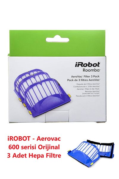 iRobot Roomba 600 Series Original Hepa Filter 3 Pieces