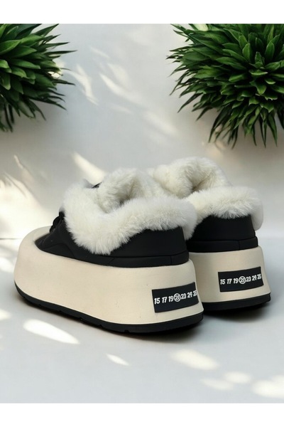 GAMELU tüylü memoryfoam(hafıza taban) mini boy bilekli microfiber deri kauçuk  hafif kaymaz taban bot