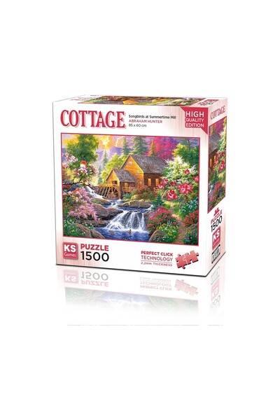 Ks Games Songbirds At Summertime Mill 1500 Parça Puzzle