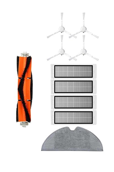 Roborge Xiaomi Trouver Lds Robot - Σετ ανταλλακτικών 10 τεμαχίων συμβατό με ηλεκτρική σκούπα