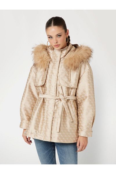 Guess Elly Logo Jacquard - Recy Poly Jacquard Twill