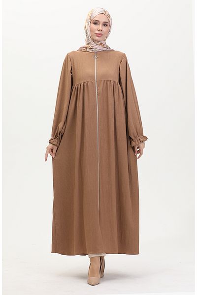 sefamerve Robadan Milk Coffee Gathered Ferace - 1052-05