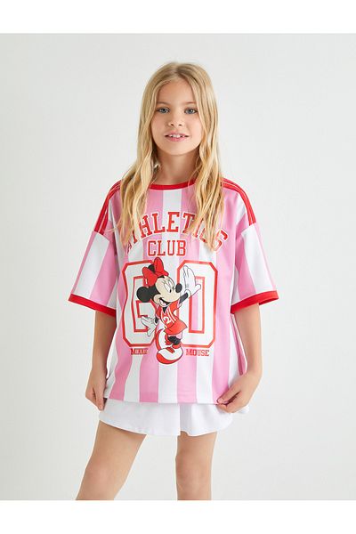 Koton Mickey Mouse Licensed rövid ujjú sportpóló - Crew nyakú