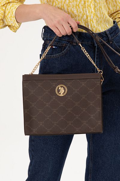 U.S. Polo Assn. Women's Brown Crossbody Bag 50300260 -Vr029