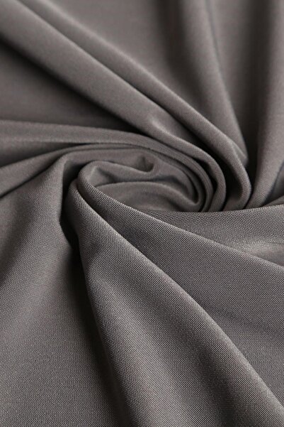 Kumaş Deposu Piyano Koyu Gri Örme Kumaş