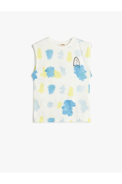 Koton Surf-Tanktop mit Batikmuster – detaillierter Aufdruck