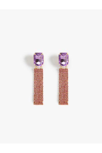 Koton Crystal Waterfall Jewelled Earrings