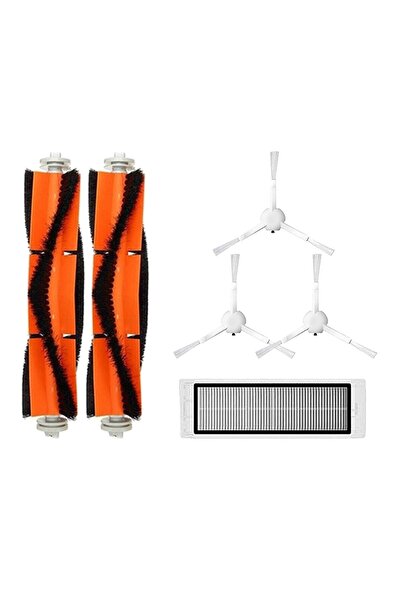 Roborge Xiaomi Vacuum Mop 1c - Ηλεκτρική σκούπα ρομπότ, σετ ανταλλακτικών 6 τεμαχίων (STYTJ01ZHM)