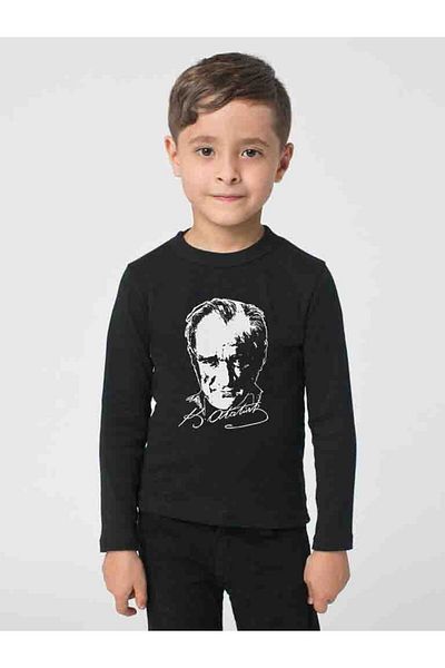 Tshirthane Παιδικό T-Shirt Atatürk Süliet Ανδρικό Tshirt