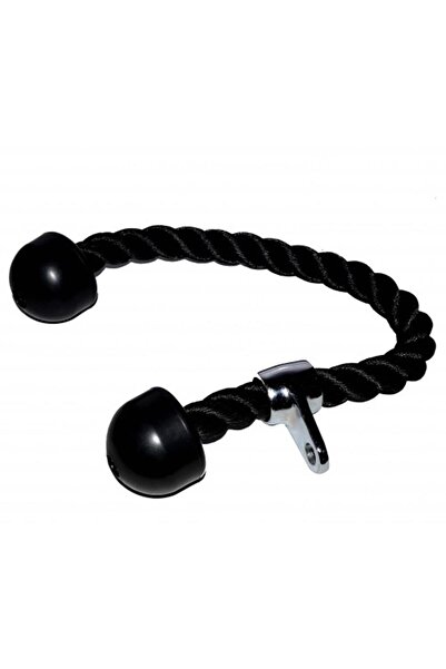 Genel Markalar Çift Yön Triceps Halatı - Siyah, Çok Fonksiyonlu ve Dayanıklı ...