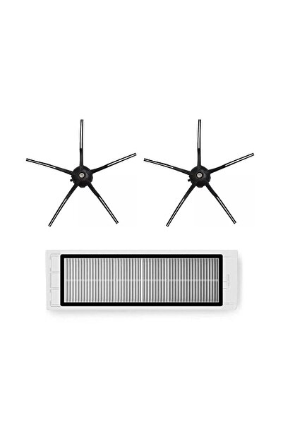 Roborge Σετ ανταλλακτικών 3 τεμαχίων συμβατό με ρομπότ ηλεκτρική σκούπα Roborock Q5+