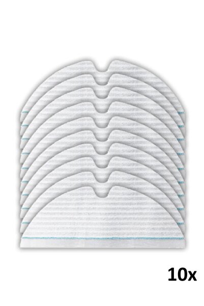 Roborge Συμβατό με Roborock S6 Pure Robot Vacuum Cleaner Πακέτο με 10 υφάσματα σφουγγαρίστρας μιας χρήσης