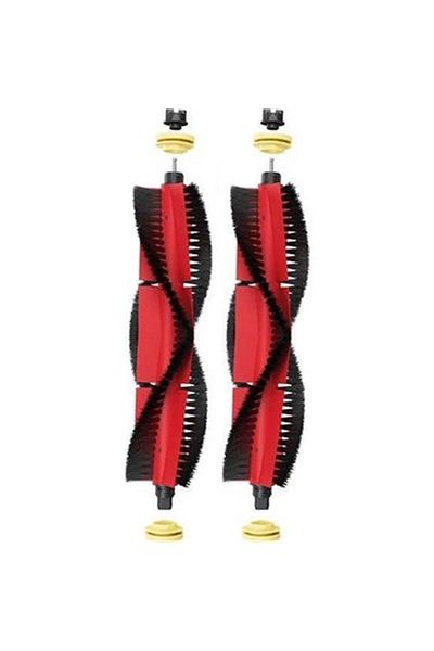 Roborge Roborock S5 Max Robot Vacuum Cleaner Compatible 2-Piece Main Brush - Spare Part Set