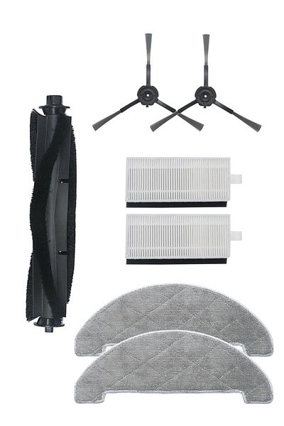 Roborge روبوت Wiami FX-11 المكافئ - مجموعة قطع غيار مكونة من 7 قطع، متوافقة مع المكنسة الكهربائية