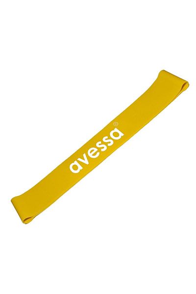 AVESSA Latex Aerobik Band Hafif Direnç Sarı Lab10