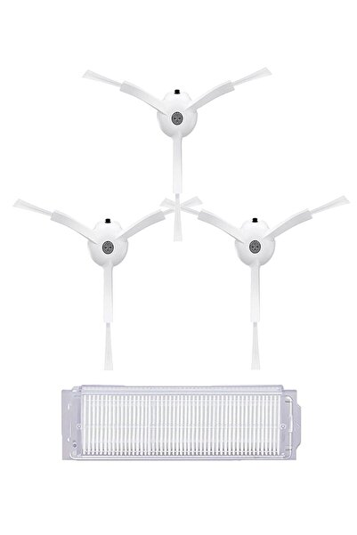 Roborge Σετ ανταλλακτικών 4 τεμαχίων συμβατό με ρομποτική ηλεκτρική σκούπα Xiaomi Vacuum Mop 2 Pro (MJST1SHW)