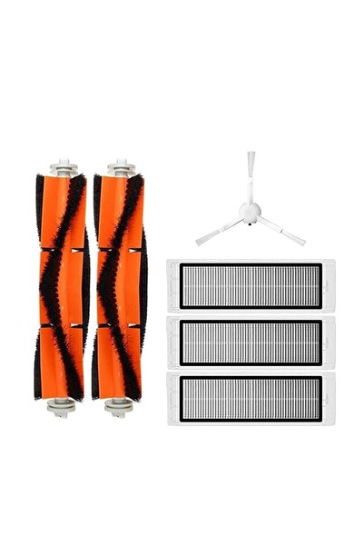 Roborge Xiaomi Vacuum Mop 1c - Ηλεκτρική σκούπα ρομπότ, σετ ανταλλακτικών 6 τεμαχίων (STYTJ01ZHM)