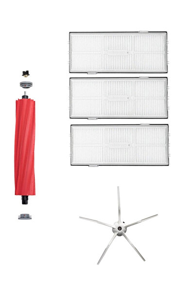 Roborge Σετ ανταλλακτικών 5 τεμαχίων συμβατό με ρομπότ ηλεκτρική σκούπα Roborock S7 Plus