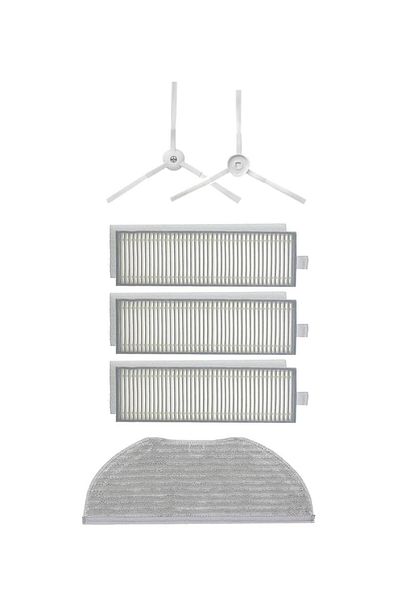 Roborge مجموعة قطع غيار متوافقة مع مكنسة Xiaomi Vacuum Mop 2in1 Essential (MJSTG1).