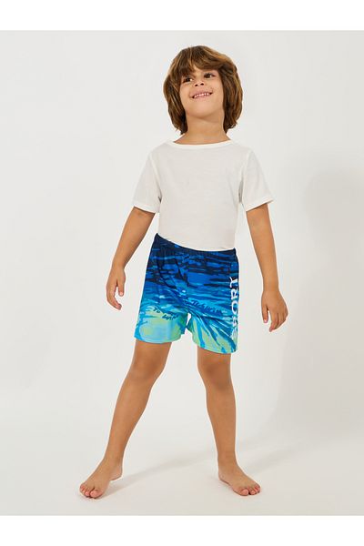Styli Ocean Print Swimming Trunks