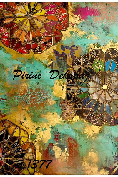 LİNEART ورق ديكوباج نحاسي Lineart رقم: L1377 - 29x42 سم