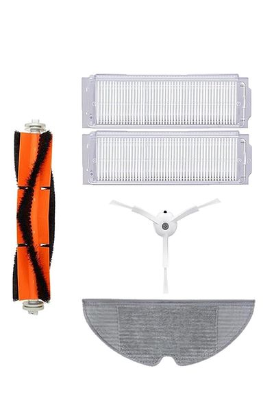 Roborge Xiaomi Vacuum Mop 2 Pro - مكنسة كهربائية روبوتية، مجموعة قطع غيار مكونة من 5 قطع (MJST1SHW)