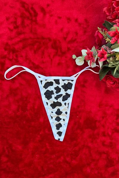 Tina Wear Dalmatian Patterned Sexi Panties 86177