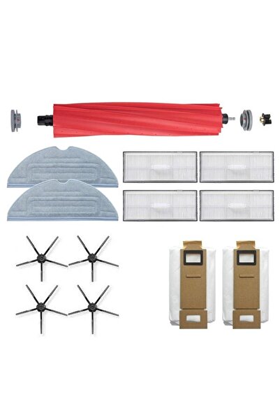 Roborge Σετ ανταλλακτικών 13 τεμαχίων συμβατό με ρομπότ ηλεκτρική σκούπα Roborock S7 MaxV Plus