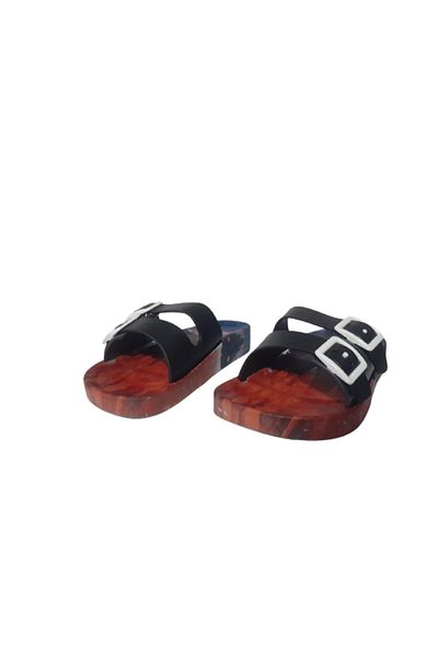 GEZER Παντόφλες Casual Boy - Μαύρο, Καφέ, Μπλε ναυτικό, Φιγούρες Hero, Αντιολισθητική σόλα GZERR585-0